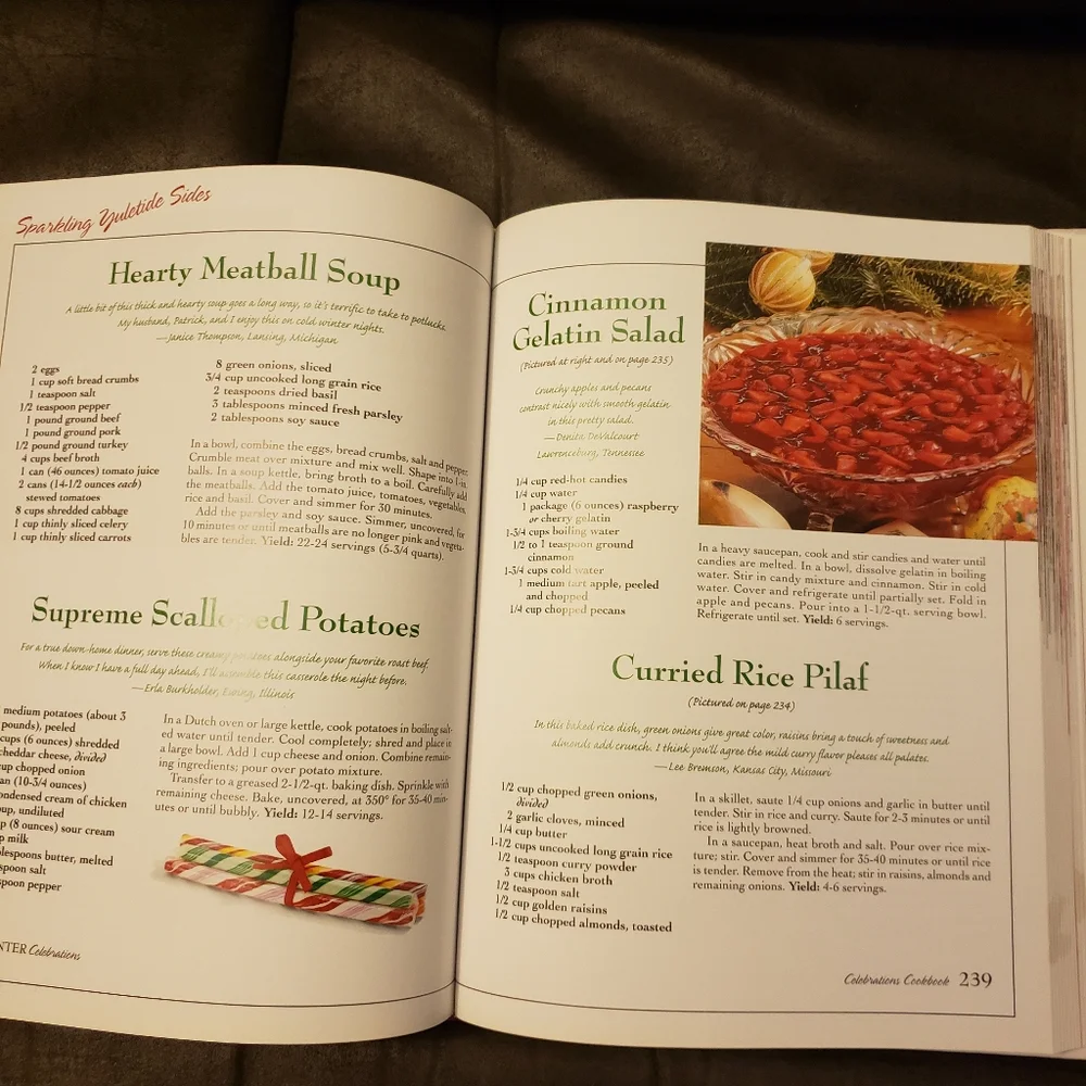 Taste of Home Celebrations Cook Book             ‎  Hardbook